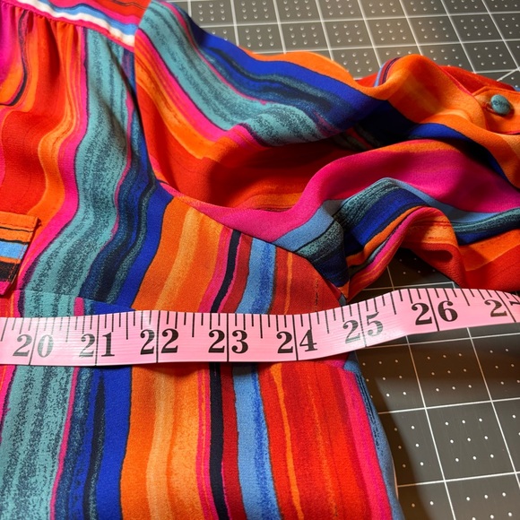 Torrid Harper Colorful Striped Blouse Top - Picture 5 of 9